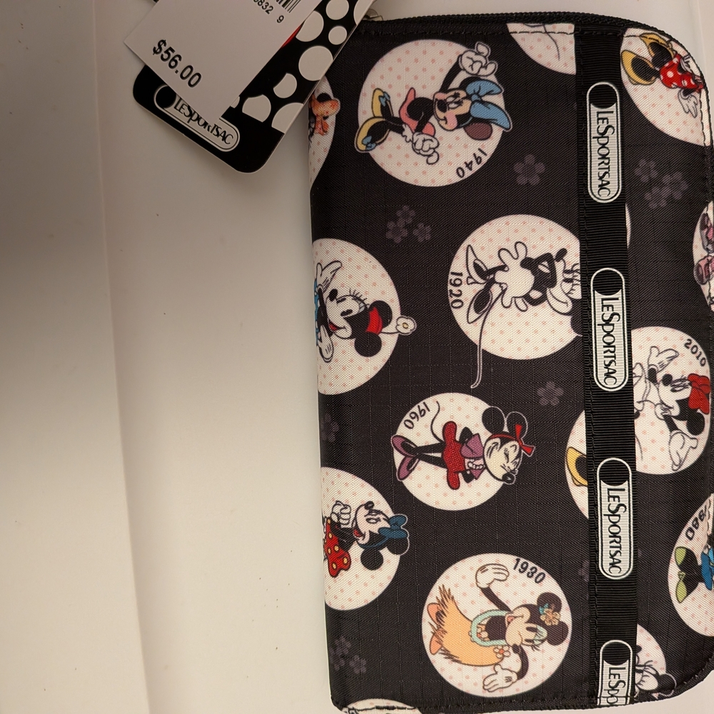 LeSportsac Disney "Celebrate Minnie" Mouse Wallet - Picture 7 of 10